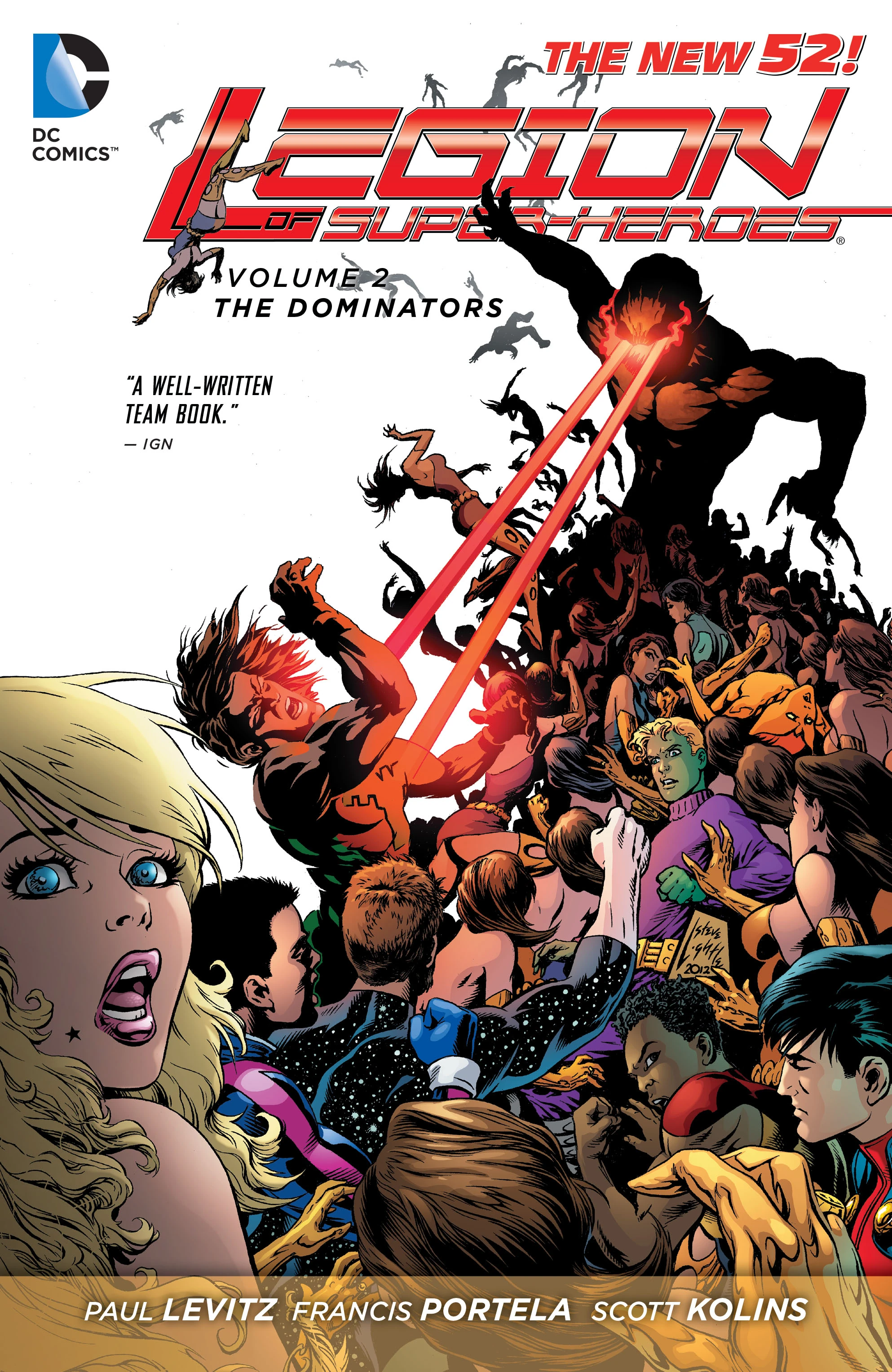 Legion of Super-Heroes Vol. 2: The Dominators (DC, 2018) cover